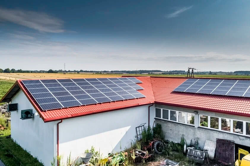 Instalacja fotowoltaiki - 39,96 kWp - 148 modułów - Gałkówek Kolonia