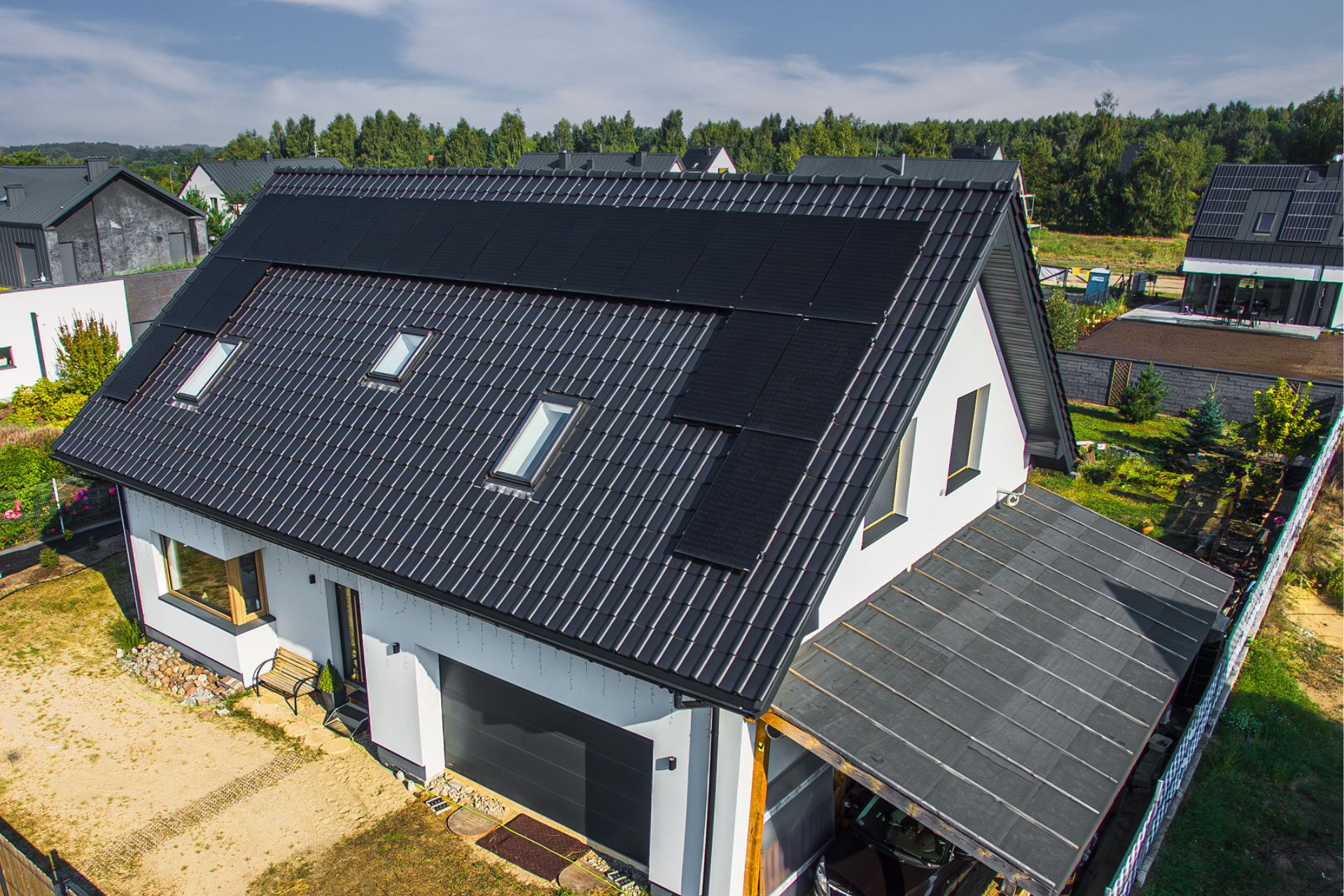 Instalacja fotowoltaiki - 7,7 kWp - 20 modułów - Łódź